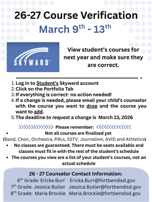 Spring course Verification